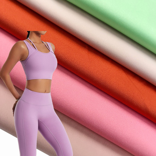 Full-Dull High-Stretch Double-Sided Nylon Fabric – 250 GSM, Naked Feel Series