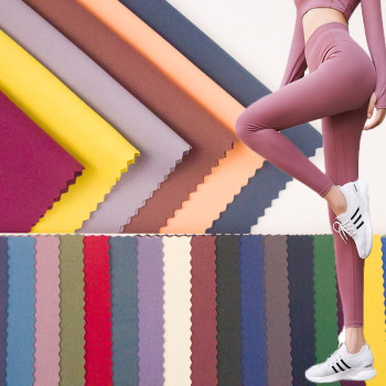 Full Dull High Stretch Double Sided Nylon Fabric 250 GSM Naked Feel Series