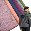 Heathered High Stretch Double Sided Polyester Spandex Fabric Naked Feel Series