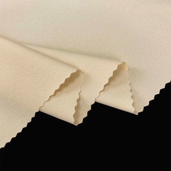 Warp Knitted Nylon Spandex Descent Wrinkle Fabric 155 GSM Casualwear Series