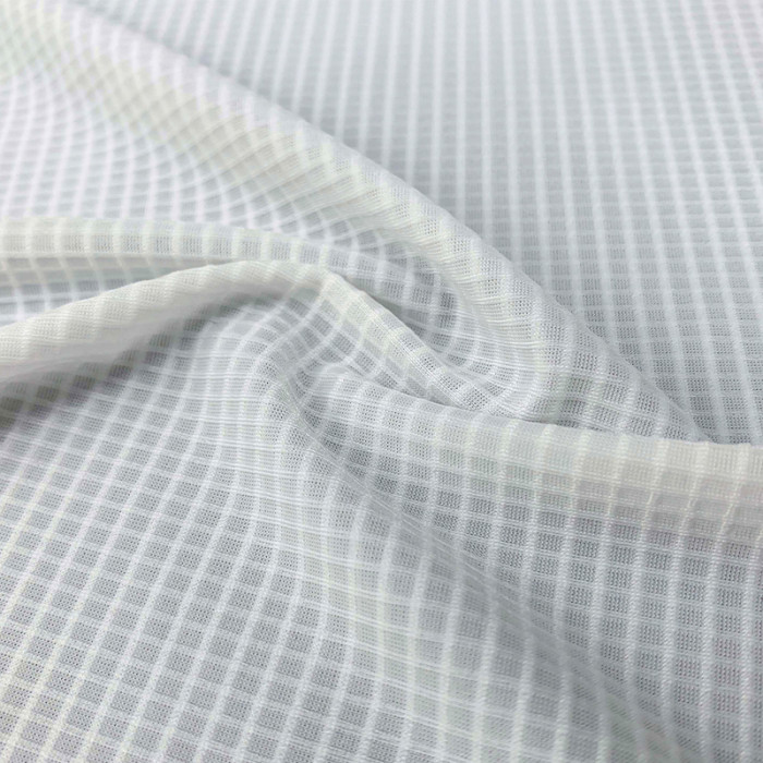 Warp Knitted Nylon Spandex Waffle Fabric 170 GSM Activewear Series