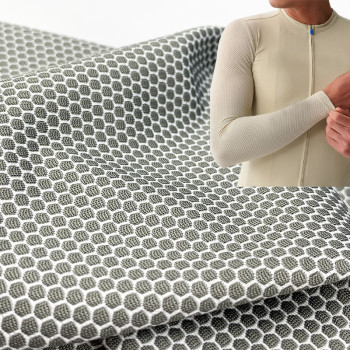 Bamboo Charcoal Polyester Spandex Fabric 230 GSM Performance Series