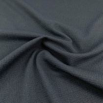 No Spandex Stretch Lightweight Polyester Mini Waffle Fabric 110 GSM Breathable Series