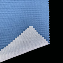 Breathable Mesh Moisture Wicking Fabric 130gsm Polyester Blended