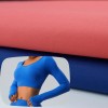 Full Dull Polyester Spandex Yoga Fabric 260gsm