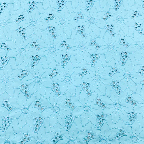 Matte Nylon Spandex Swimwear Fabric with Embroidery – 190gsm, 150cm