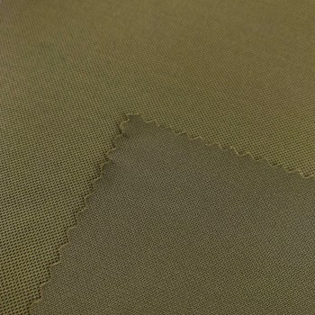 Non Spandex Stretch Fabric Lightweight Textured Pique Mesh Polyester Fabric 135gsm 175cm