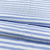 Nylon Polyester Stripe Bubble Crinkle Swimwear Fabric 230gsm 147cm