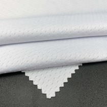 Polyester Mesh Breathable Moisture Wicking Fabric 250gsm 155cm