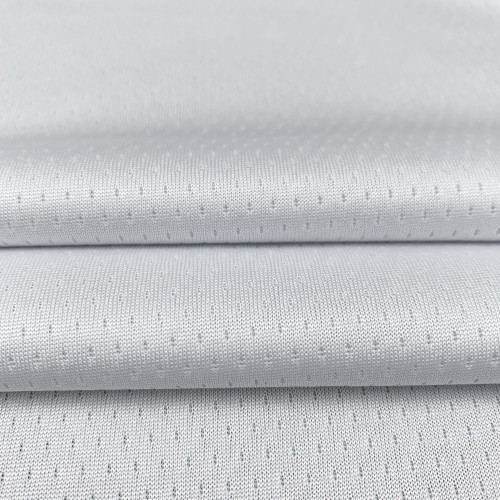Polyester Mesh Breathable Moisture Wicking Fabric 250gsm 155cm