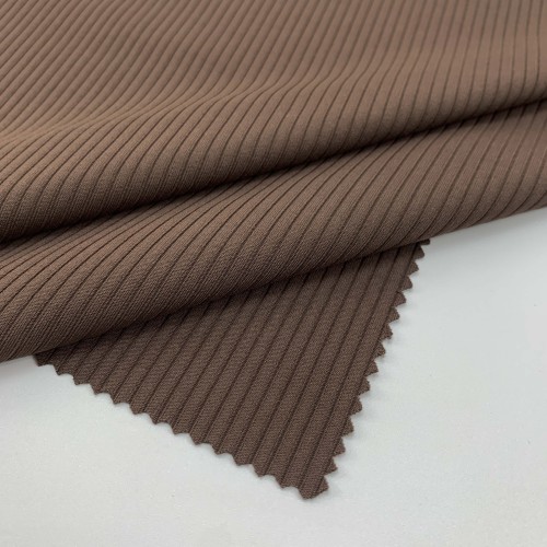 High Hollow Fiber Thermal Insulation Brushed Polyester Spandex Fabric 250gsm 152cm