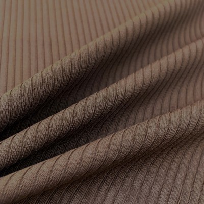 High Hollow Fiber Thermal Insulation Brushed Polyester Spandex Fabric 250gsm 152cm