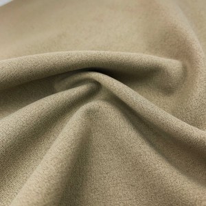 Non Stretch Fine Ribbed Fleece Polyester Fabric 310gsm 158cm