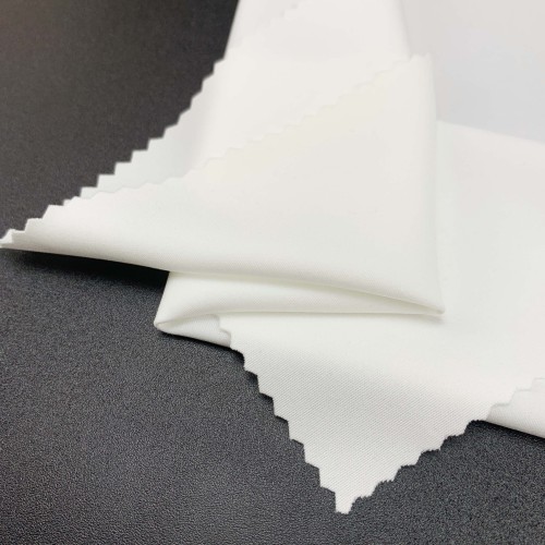 Nylon Elastane Semi Dull Air Layer Double Face High Stretch Fabric 150gsm 155cm