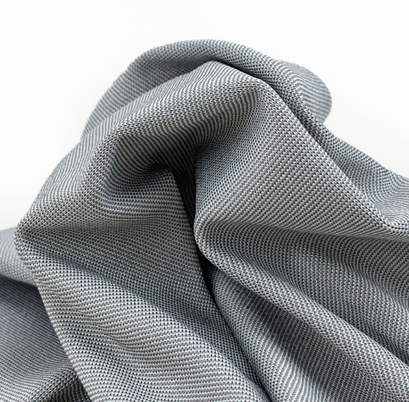 Graphene Nylon Elastane Ribbed Moisture Wicking Fabric 190gsm 165cm