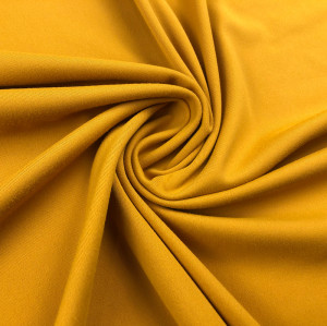 Polyester Elastane 50D Semi Dull Double Face Brushed Naked Feel Fabric 230gsm 152cm