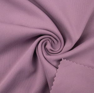 Polyester Spandex Single Face Brushed Naked Feel Fabric 240gsm 152cm