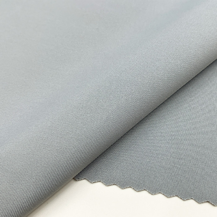 Polyester Spandex Semi Dull Heavy Weight Double Stretch Fabric 270gsm 152cm