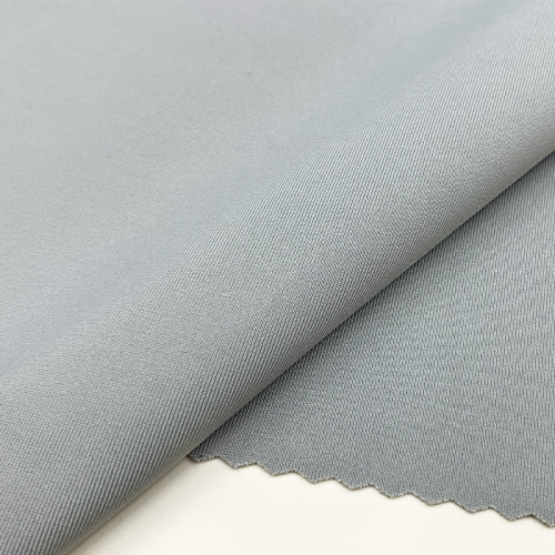 Polyester Spandex Semi Dull Heavy Weight Double Stretch Fabric 270gsm 152cm