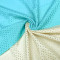 Nylon Spandex Large Hole Plain Weave Double Stretch Mesh Fabric 180gsm 157cm