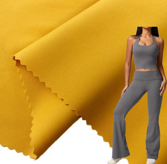 Nylon Spandex High Stretch Double Face Fabric 215gsm 160cm