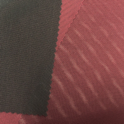Nylon Elastane Semi Dull Raschel Mesh Fabric 180-210gsm 152cm
