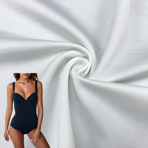 Polyester Spandex Semi-Dull Double-Knit Stretch Fabric