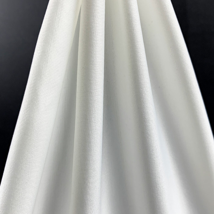 Polyester Spandex Semi-Dull Double-Knit Stretch Fabric
