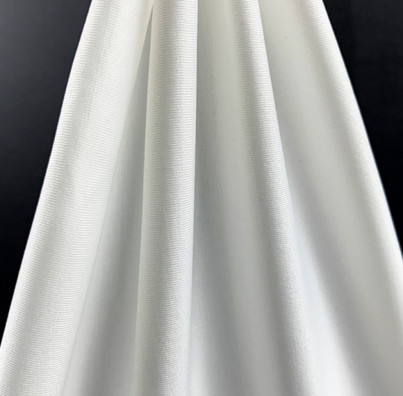 Polyester Spandex Semi-Dull Double-Knit Stretch Fabric