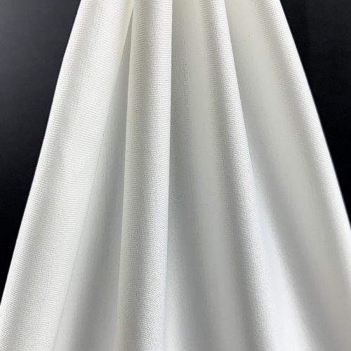 Polyester Spandex Semi-Dull Double-Knit Stretch Fabric
