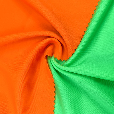 Breathable High Elastic Flat Yarn Anti Pilling Warp Knit Spandex28% Polyester72% Fabric for Swimwear Sportswear