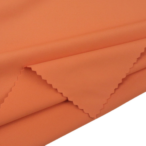 Polyester Elastane Full Dull Naked Feel Cut and Sew Double Face Fabric 250gsm 160cm