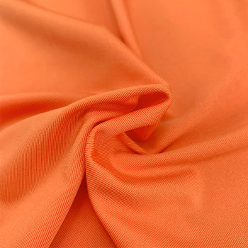 Polyester Elastane Lightweight High Stretch Weft Knit Single Jersey Fabric 180gsm 152cm