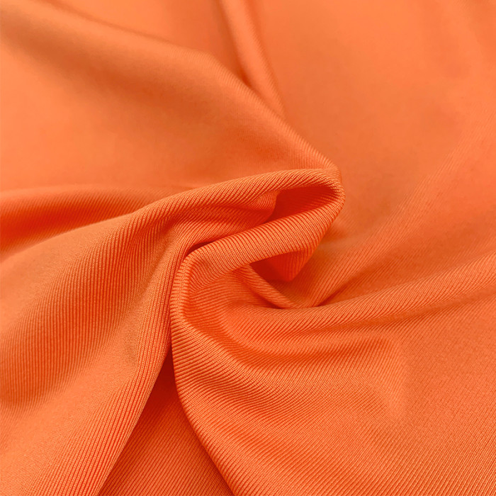 Polyester Elastane Lightweight High Stretch Weft Knit Single Jersey Fabric 180gsm 152cm
