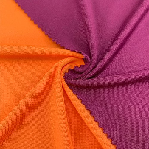 Polyester Elastane Lightweight High Stretch Weft Knit Single Jersey Fabric 180gsm 152cm