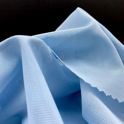 Polyester Spandex Stretch Dry Wicking Mesh Lining Fabric for Sports Underwear and Swimwear 180gsm 152cm