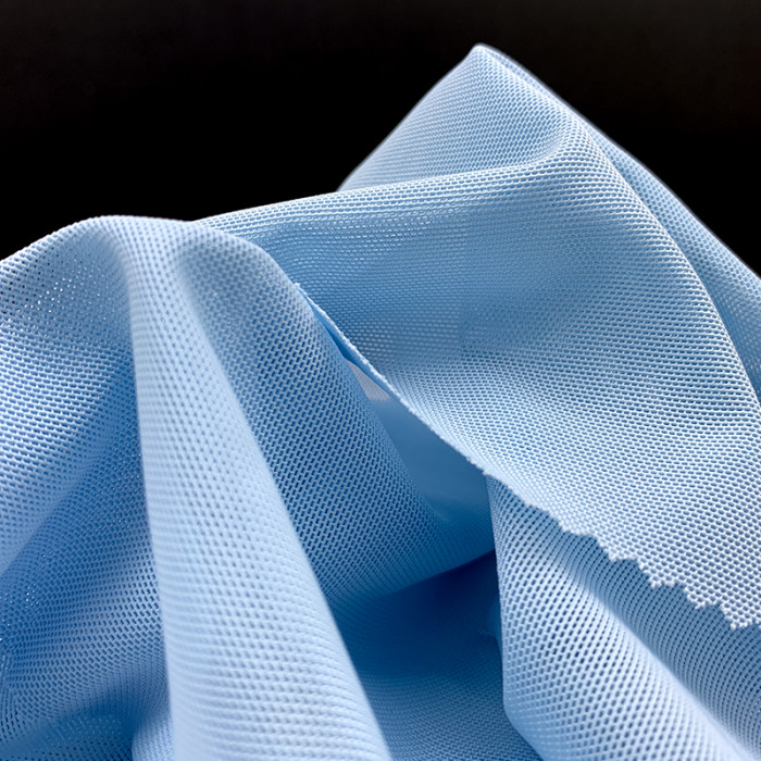 Polyester Spandex Stretch Dry Wicking Mesh Lining Fabric for Sports Underwear and Swimwear 180gsm 152cm