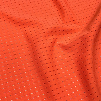 Nylon Spandex High Elastic Jacquard Hole Mesh Fabric for Sportswear Yoga Wear and Underwear 200gsm 152cm