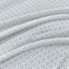 Nylon Spandex Breathable Mini Jacquard Diamond Hole Mesh Fabric 170gsm 160cm
