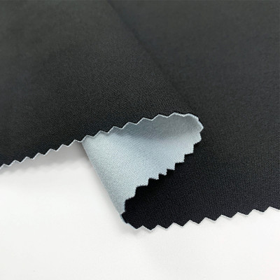 Nylon Polyester Elastane Micro Nano Fleece Thermal Insulation Fabric 420gsm 150cm