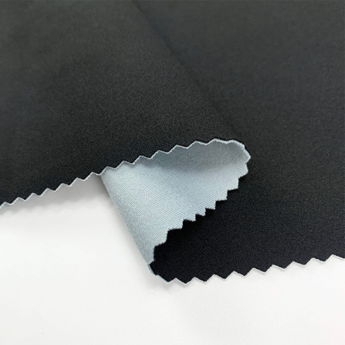 Nylon Polyester Elastane Micro Nano Fleece Thermal Insulation Fabric 420gsm 150cm