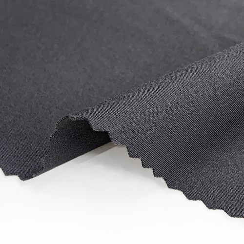 Spandex Double Faced Fabric for Sports Shirt Heating Yarn Heat Reactive Fabric Stretchy Nylon Jersey Fabric Plain Weft Knitted