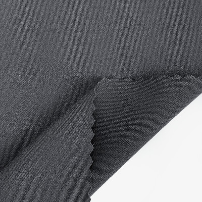 Spandex Double Faced Fabric for Sports Shirt Heating Yarn Heat Reactive Fabric Stretchy Nylon Jersey Fabric Plain Weft Knitted