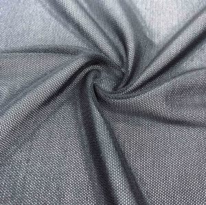 High Quality Nylon Semi Dull Mesh Fabric Spandex 4% Nylon 96% for Sportswear Lingerie Shapewear Breathable Apparel Material