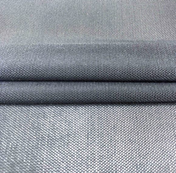 High Quality Nylon Semi Dull Mesh Fabric Spandex 4% Nylon 96% for Sportswear Lingerie Shapewear Breathable Apparel Material