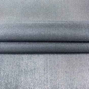 High Quality Nylon Semi Dull Mesh Fabric Spandex 4% Nylon 96% for Sportswear Lingerie Shapewear Breathable Apparel Material