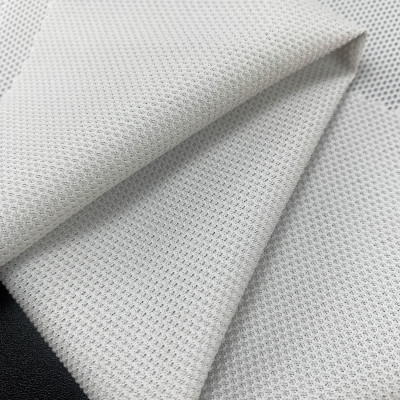 Nylon Elastane Quick Dry Bubble Crinkle Mesh Fabric for Casual and Sportswear 165gsm 175cm