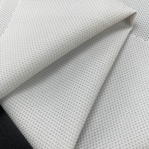 Nylon Elastane Quick Dry Bubble Crinkle Mesh Fabric for Casual and Sportswear 165gsm 175cm