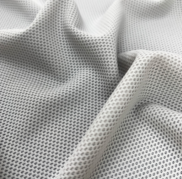 Nylon Elastane Quick Dry Bubble Crinkle Mesh Fabric for Casual and Sportswear 165gsm 175cm