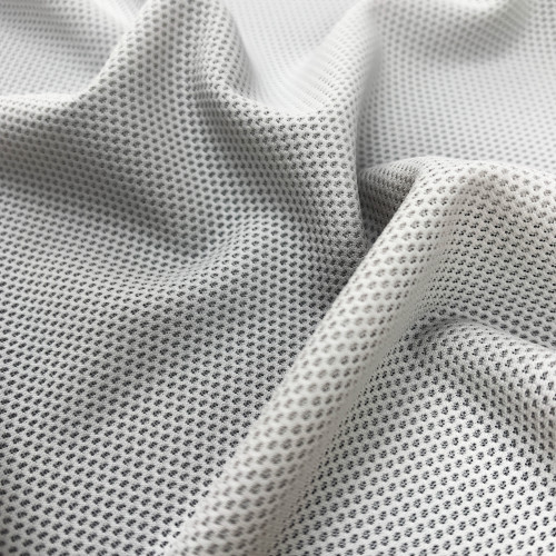 Nylon Elastane Quick Dry Bubble Crinkle Mesh Fabric for Casual and Sportswear 165gsm 175cm